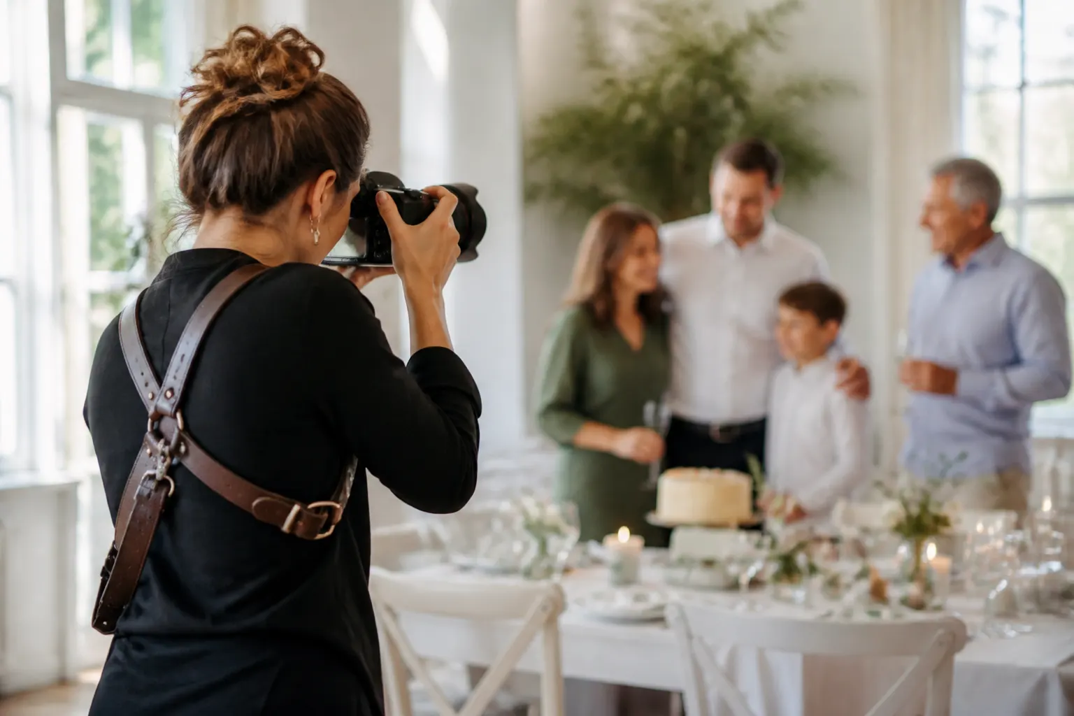 Fotograf na kameralne wydarzenie
